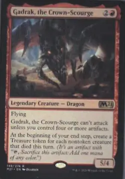 Gadrak, the Crown-Scourge - Core Set 2021: #146, Magic: The Gathering Lp C288 - Image 1