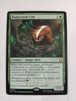 Badgermole Cub - MTG: Avatar The Last Airbender - M 167 (Non-Foil) - Image 1