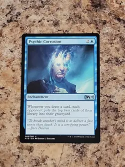 Psychic Corrosion #68 (NM) Core Set 2019 M19 Magic MTG - Image 1