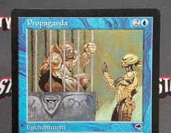MTG Propaganda- DAMAGED -Tempest Magic the Gathering Card # 080 - Image 3