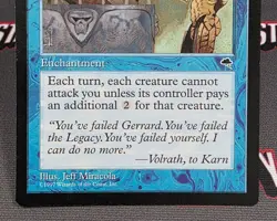 MTG Propaganda- DAMAGED -Tempest Magic the Gathering Card # 080 - Image 4