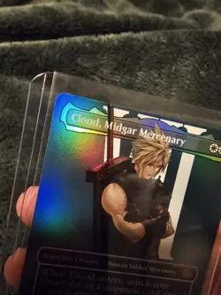 Cloud, Midgar Mercenary (Borderless) Final Fantasy Foil - Image 4