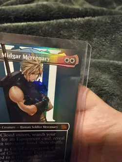 Cloud, Midgar Mercenary (Borderless) Final Fantasy Foil - Image 5