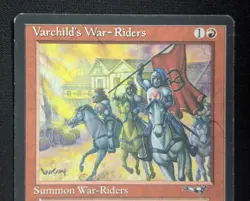 MTG Varchild's War-Riders- DAMAGED -Alliances Magic the Gathering Card # 083 - Image 3