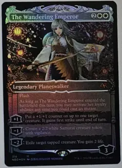 The Wandering Emperor (Showcase) Kamigawa: Neon Dynasty Foil - Image 1