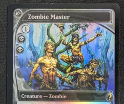 MTG FOIL Zombie Master- DAMAGED -Mystery Booster 2 Magic the Gathering Card #188 - Image 3