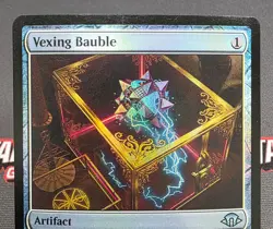 MTG FOIL Vexing Bauble- DAMAGED -Modern Horizons 3 Magic the Gathering Card #212 - Image 3