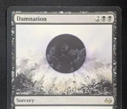 MTG Damnation- DAMAGED -Modern Masters 2017 Magic the Gathering Card # 063 - Image 3