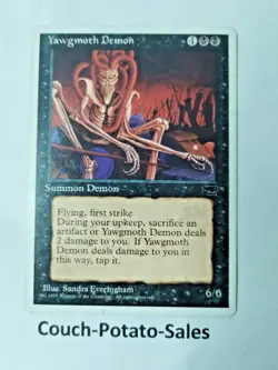 MTG Yawgmoth Demon - Chronicles Regular Rare - Uncirculated - Image 1