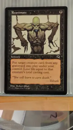 Mtg REANIMATE NM Tempest -Argo- - Image 3
