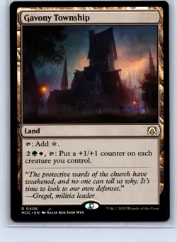 Commander: March of the Machine #406 Gavony Township - Image 1