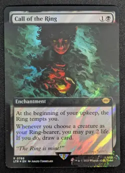 MTG SURGE FOIL Call of the Ring- INKED -The Lord of the Rings Magic Card # 766 - Image 1