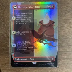The Legend Of Roku Foil: Avatar The Last Airbender MTG - Image 1