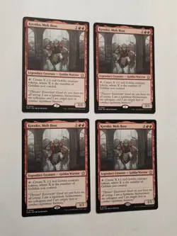 4x Krenko, Mob Boss - Foundations - Near Mint - Magic the Gathering - Image 1