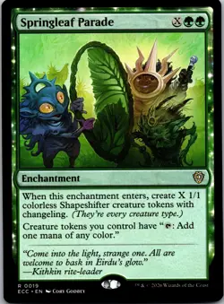 Springleaf Parade Commander: Lorwyn Eclipsed Regular - Image 1