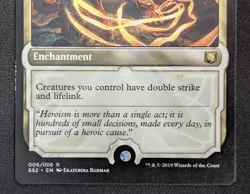 MTG True Conviction- DAMAGED -Signature Spellbook: Gideon Magic Card # 006 - Image 4