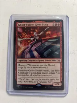 MTG - SPE - Ghost-Spider, Gwen Stacy #0014 - Near Mint Regular - Image 1