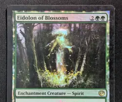 MTG FOIL Eidolon of Blossoms- DAMAGED -Buy-a-Box Promo Magic Card # 122 - Image 3