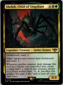 Shelob, Child of Ungoliant (230/511) LTR NM NON FOIL FREE SHIPPING - Image 1
