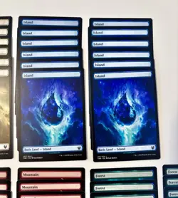 Magic the Gathering Theros Beyond Death 60 Full Art Land Lot. NM - Image 3