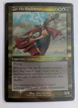 Zur the Enchanter Dominaria Remastered Retro Foil - MTG RARE - Image 1