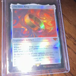 Magic: The Gathering The One Ring Foil Legendary Artifact 246 Mythic EN - Image 1