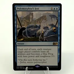 Magic The Gathering Magic 2015 Polymorphist's Jest Regular NM - Image 1
