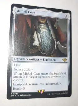 MTG Mithril Coat The Lord of the Rings: Tales of Middle-earth 0245 Regular NM/M - Image 1