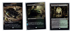 MTG Overgrown Tomb Foil x3 (2 Borderless, 1 Normal) All Different Art NBP - Image 1
