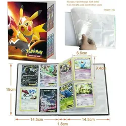 240 Ultra Pro Pokemon Card Folder Trading Cards Album Portfolio Binder Pockets - Image 4