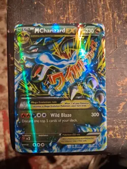 Pokemon M Charizard EX Flashfire 69/106 Holo Mega Ultra Rare TCG Card - Image 1