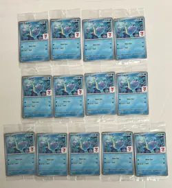 Lot (13) Pokemon Scarlet & Violet Stellar Crown Seven Eleven Promo Lapras 7/11 - Image 1