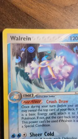 Pokemon Card - Walrein Hidden Legends 15/101 Reverse Holo Rare TCG - Image 2