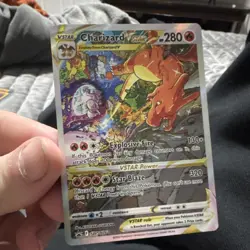 POKEMON TCG SWSH PROMO CHARIZARD VSTAR #SWSH262 FULL ART HOLO 2022 280HP - Image 1