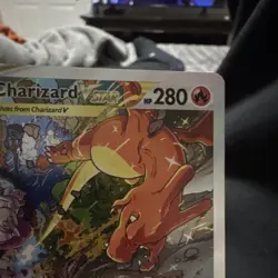 POKEMON TCG SWSH PROMO CHARIZARD VSTAR #SWSH262 FULL ART HOLO 2022 280HP - Image 3