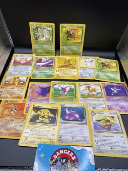 Vintage Pokemon Card Lot WOTC Base/2 Jungle Fossil Rocket Gym 1999-2000 Rares - Image 1