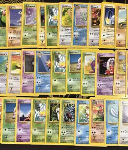 Pokemon TCG Lot of 56 Vintage Common and Uncommon Cards MP/DMG Base Set Fossil - Image 3