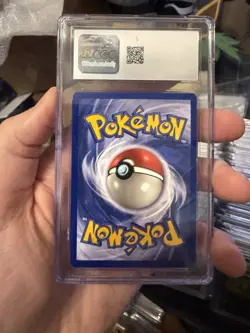 MEWTWO 1999 POKEMON THE FIRST MOVIE BLACK STAR PROMOS B #3 CGC 7 *slab Scuffs* - Image 2
