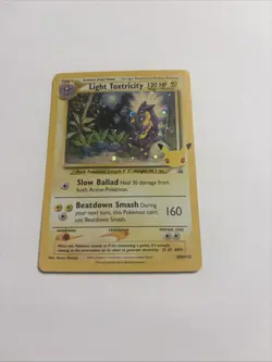 Light Toxtricity SWSH137 Black Star Promo Celebrations Pokemon SWSH LP - Image 1