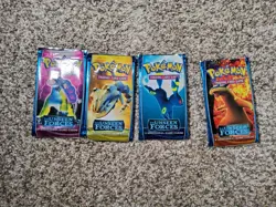 Pokemon TCG EX Unseen Forces Booster Pack Art Set EMPTY - Image 1