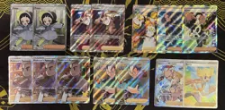 Pokemon TCG Lot of 14 Full Art Trainer Supporter Cards Foil NM/LP - Image 1