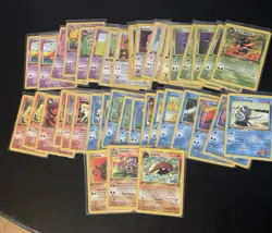 Huge 40 Card Vintage Pokemon Lot, WOTC, All First Editions! 🔥 - Image 1
