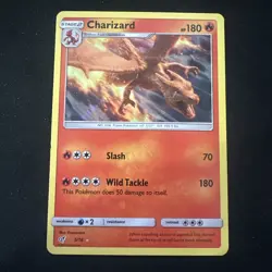 Pokemon TCG Charizard 5/18 Detective Pikachu Holo Rare - Image 1