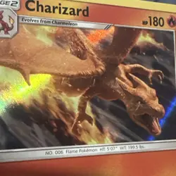 Pokemon TCG Charizard 5/18 Detective Pikachu Holo Rare - Image 3