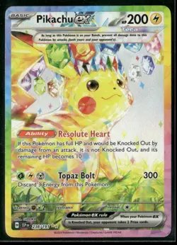2024 Pokemon Pikachu ex 238/191 Surging Sparks SIR - Image 1