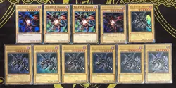Yugioh Starter Deck Joey Red-Eyes B. Dragon Lot of 11 HP/DMG SDJ LOB JMP Vintage - Image 1
