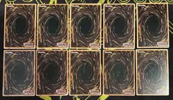 Yugioh Starter Deck Kaiba Blue-Eyes White Dragon Lot of 10 MP/DMG SDK SYE LC01 - Image 2