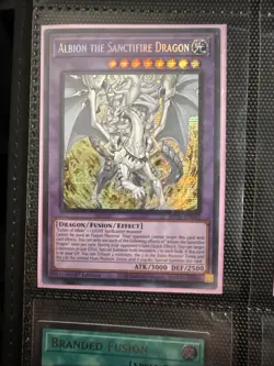 YuGiOh ALBION THE SANCTIFIRE DRAGON MP24-EN082 - Image 1