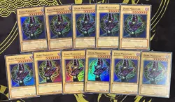 Yugioh Starter Deck Yugi Evolution Dark Magician SYE-001 Lot of 11 MP/DMG 1st Ed - Image 1