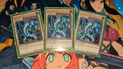 YuGiOh! | PLAYSET 3x Blue-Eyes White Dragon | CT14-EN002 Secret Rares | NM - Image 1